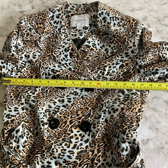 Jaclyn Smith fully lined jacket cheetah print size small - Picture 3 of 9